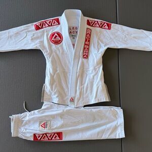 Gracie Barra Y5 - White Gi - Legacy Edition - Kids
